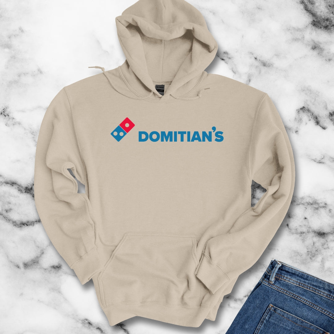 Domitian's Pizza Logo Hoodie
