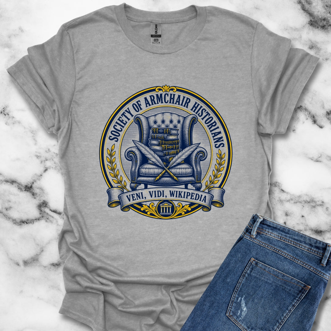 Society of Armchair Historians T-Shirt