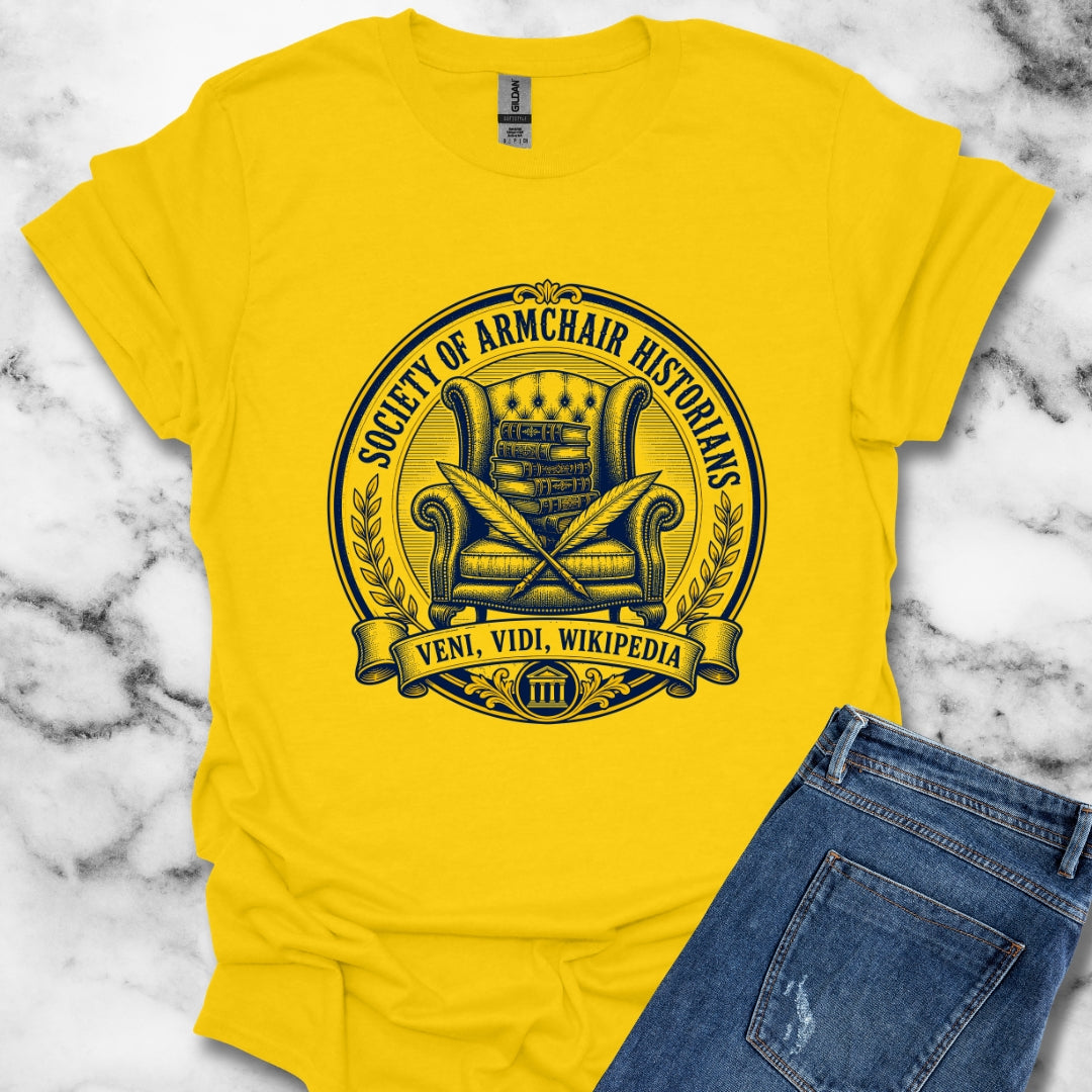 Society of Armchair Historians T-Shirt
