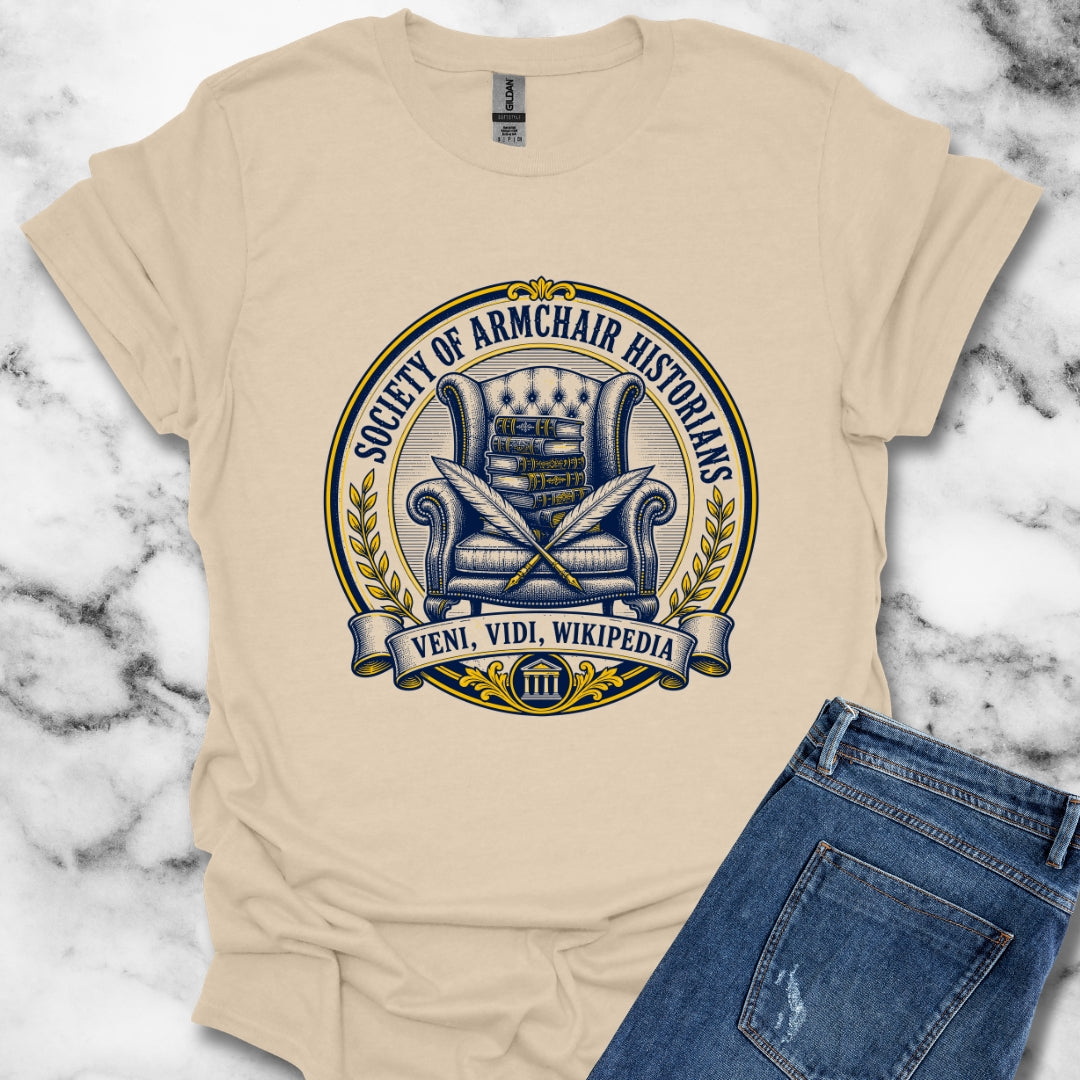 Society of Armchair Historians T-Shirt
