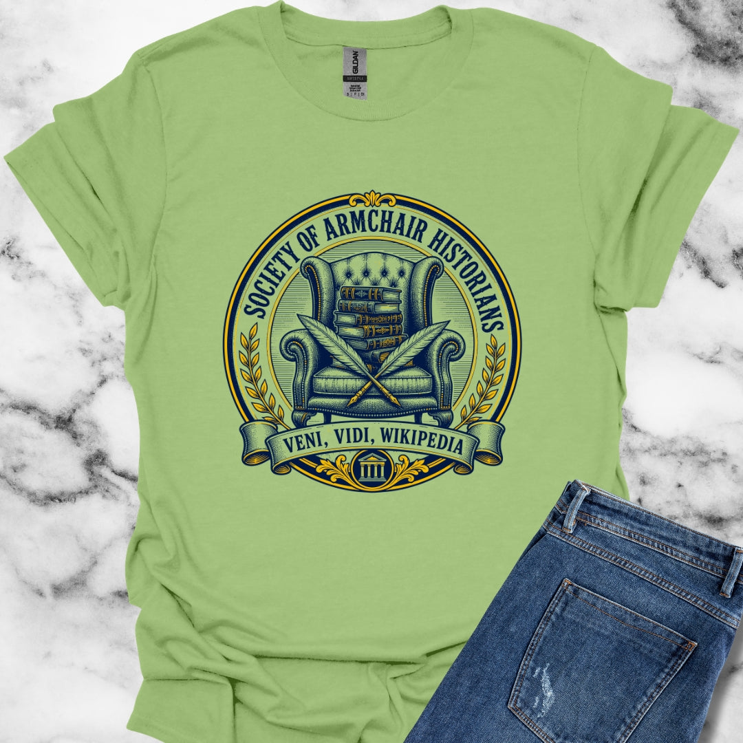Society of Armchair Historians T-Shirt