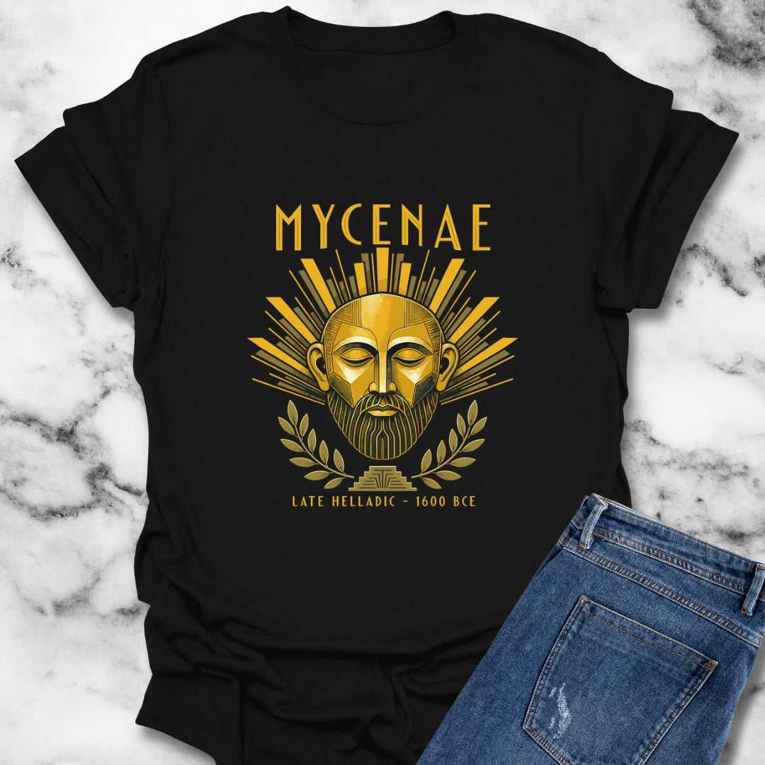 Mask of Agamemnon Mycenae T-Shirt