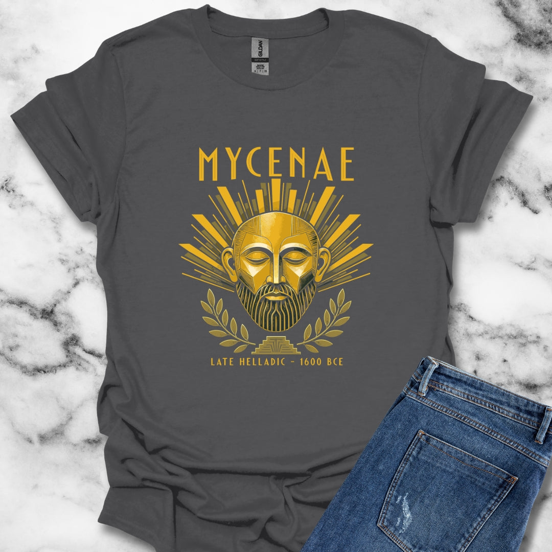 Mask of Agamemnon Mycenae T-Shirt
