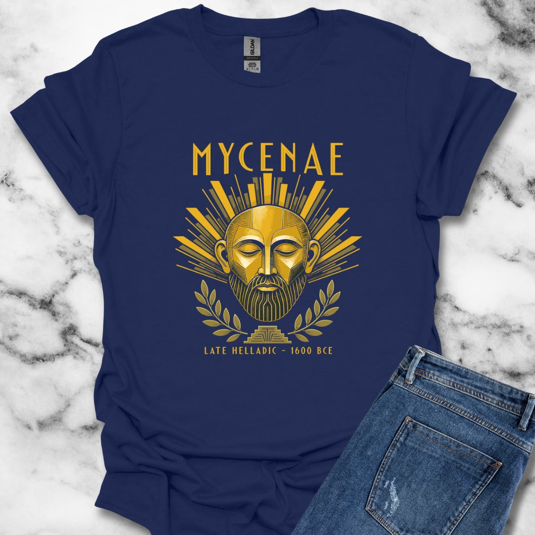 Mask of Agamemnon Mycenae T-Shirt