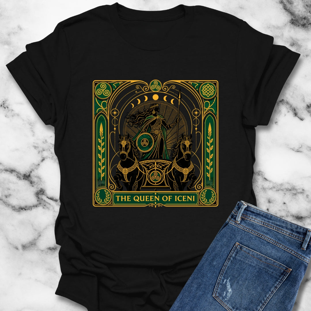 Boudica Queen of Iceni Tarot T-Shirt