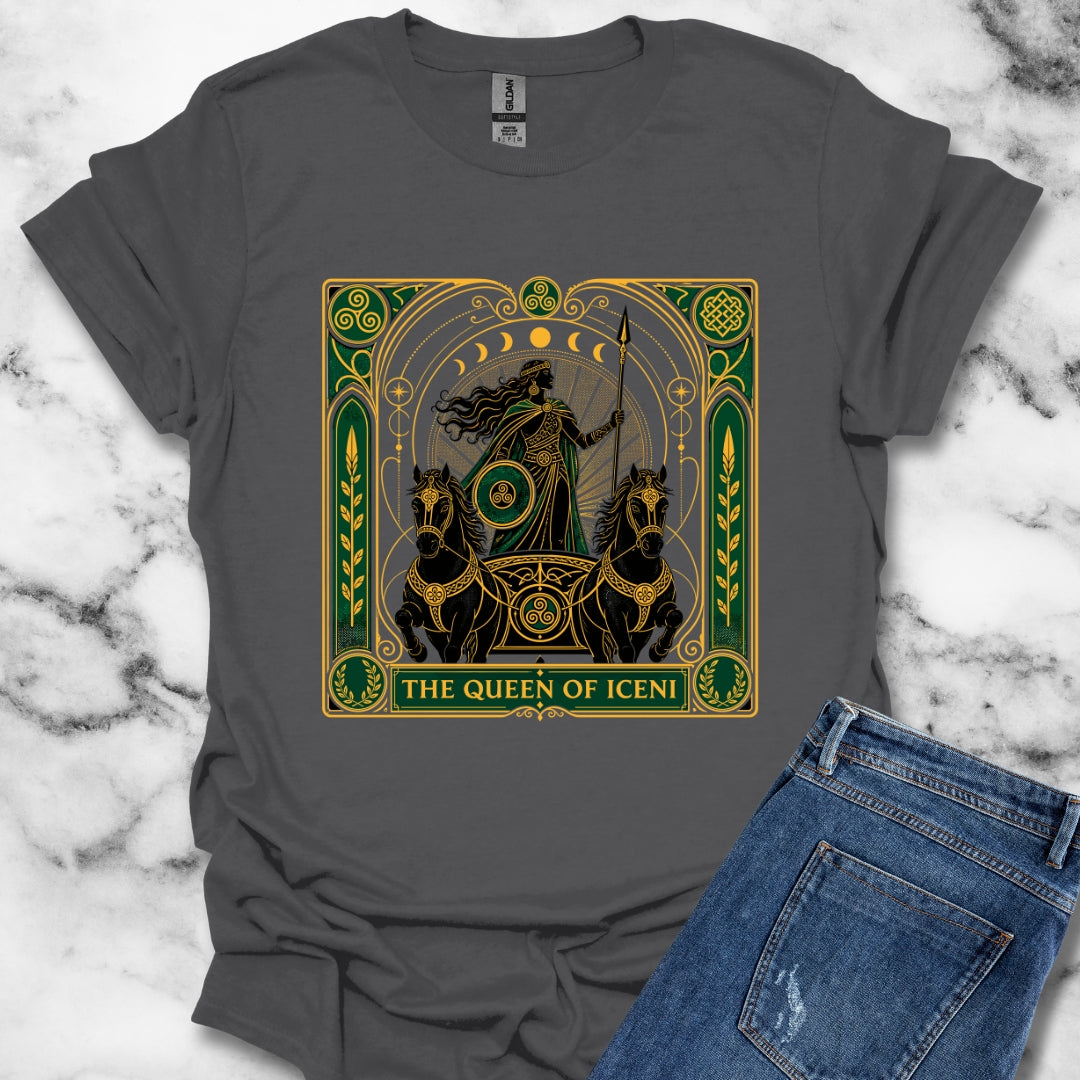 Boudica Queen of Iceni Tarot T-Shirt