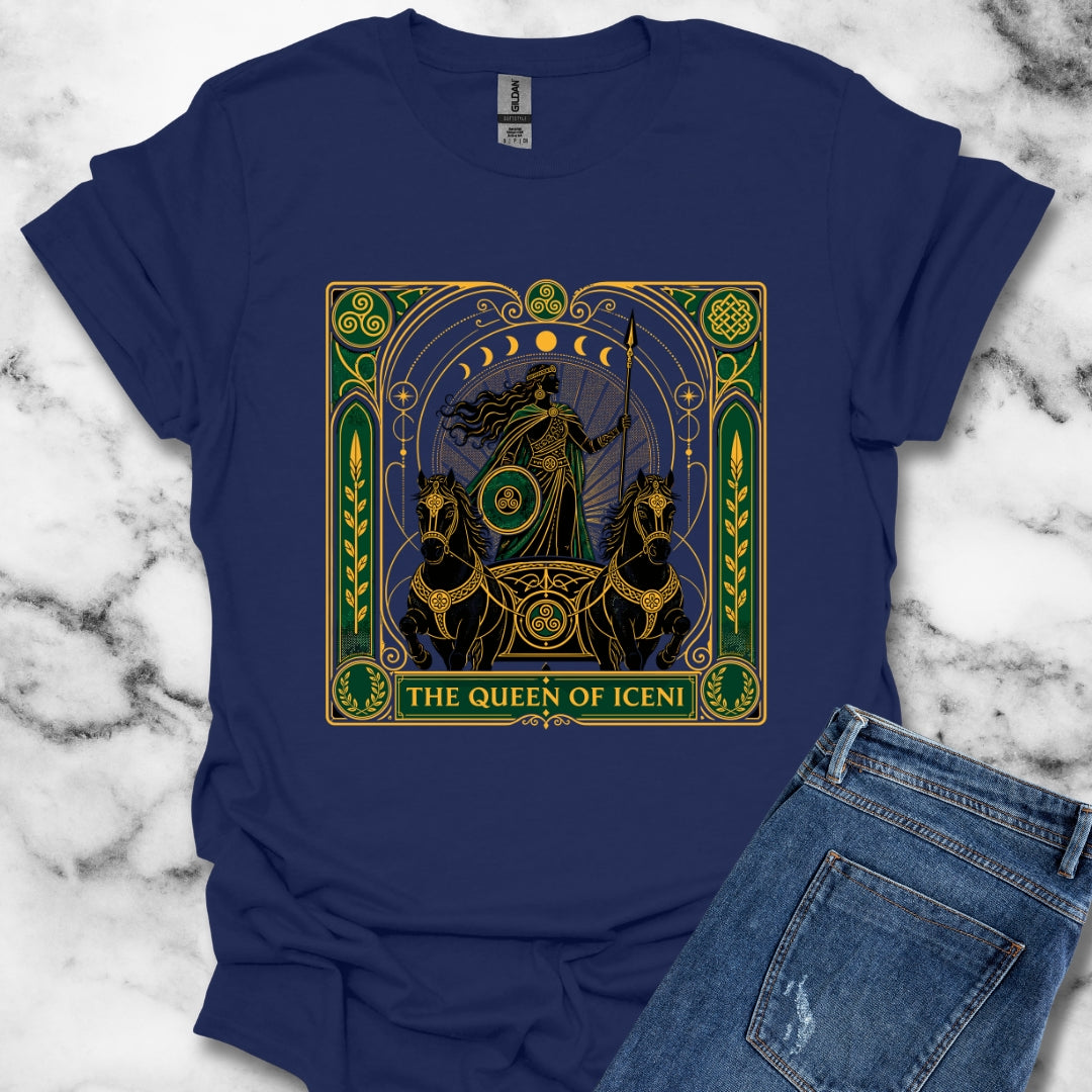 Boudica Queen of Iceni Tarot T-Shirt