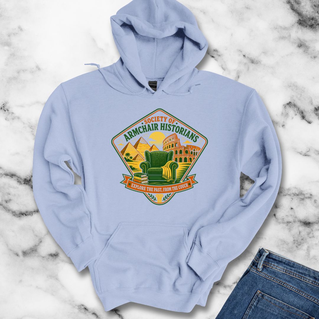 Society of Armchair Historians Badge Style Hoodie