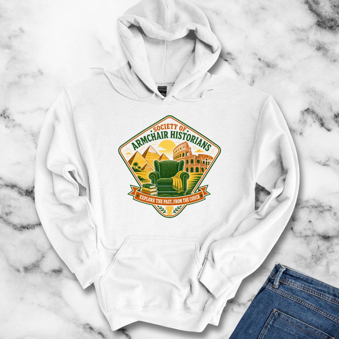 Society of Armchair Historians Badge Style Hoodie