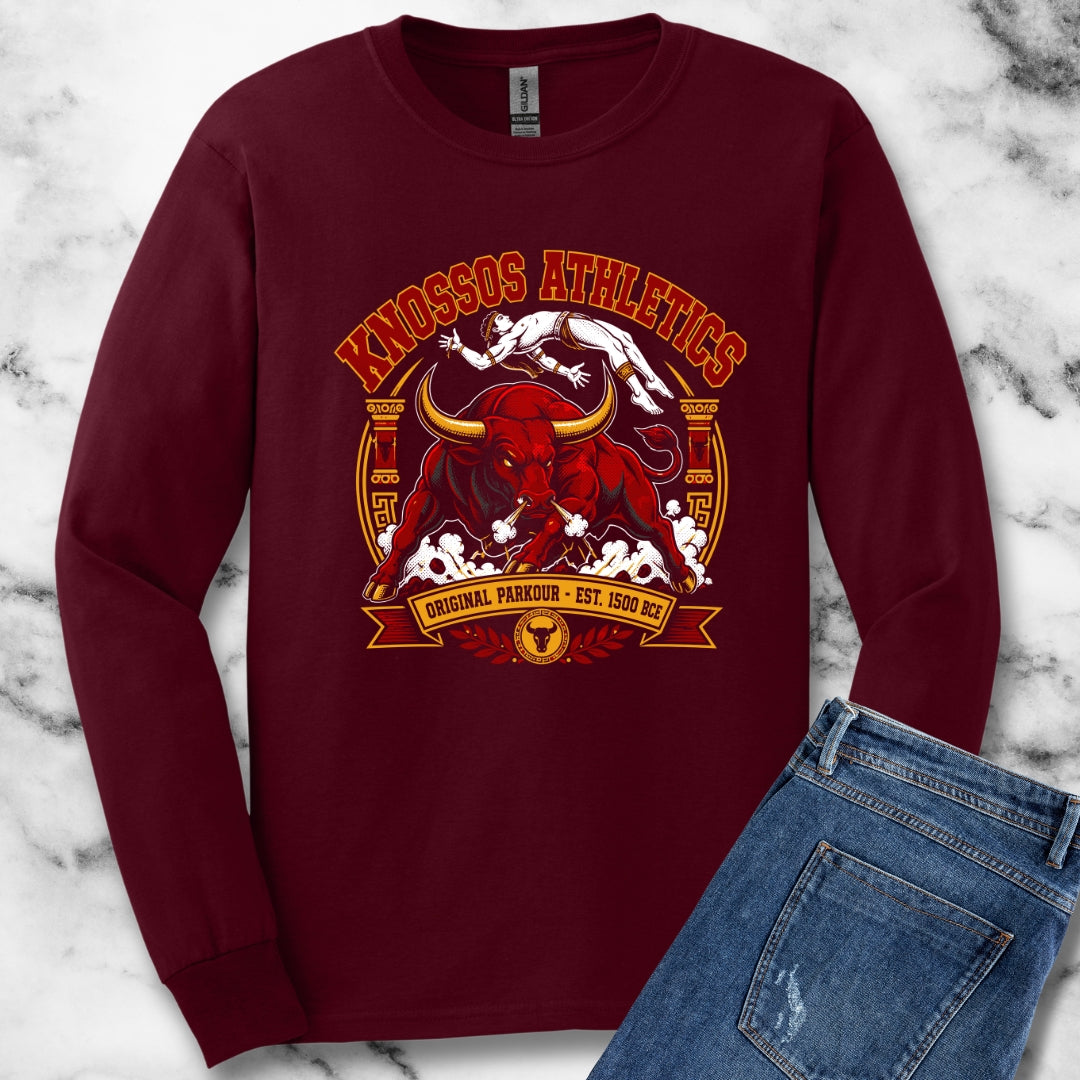 Knossos Athletics Original Parkour Unisex Long Sleeve Tee