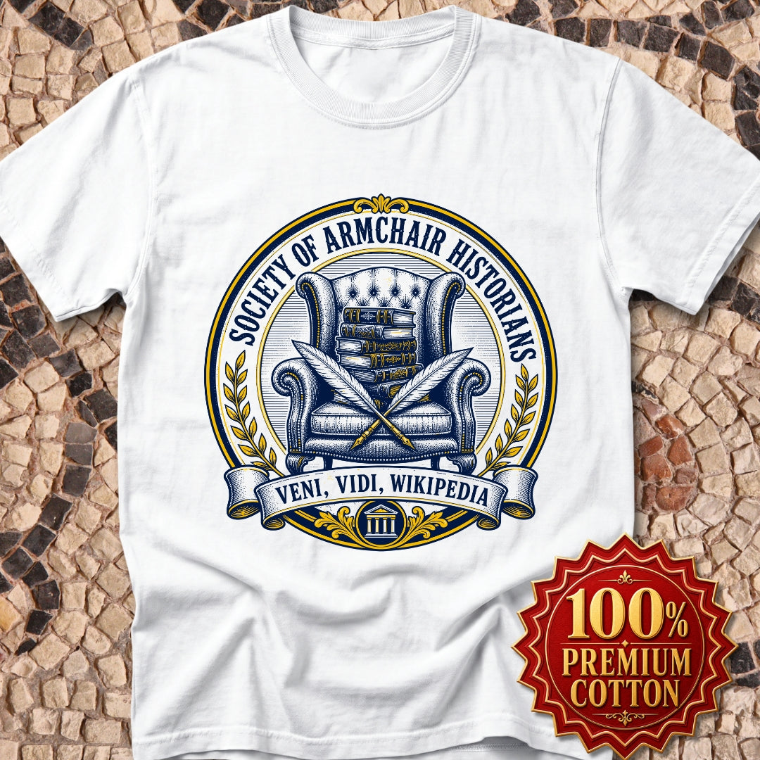 Society of Armchair Historians Premium Tee