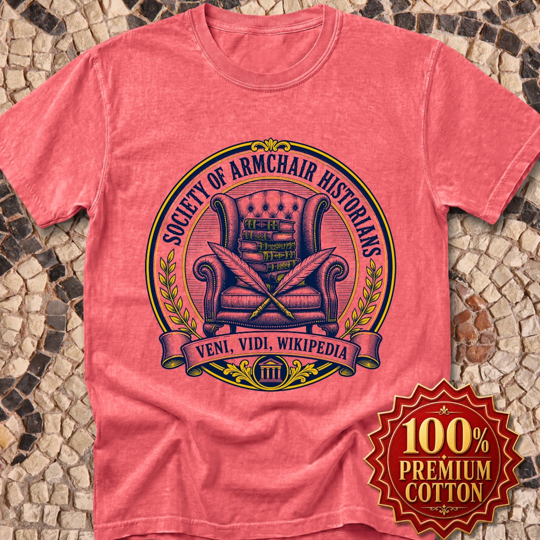 Society of Armchair Historians Premium Tee
