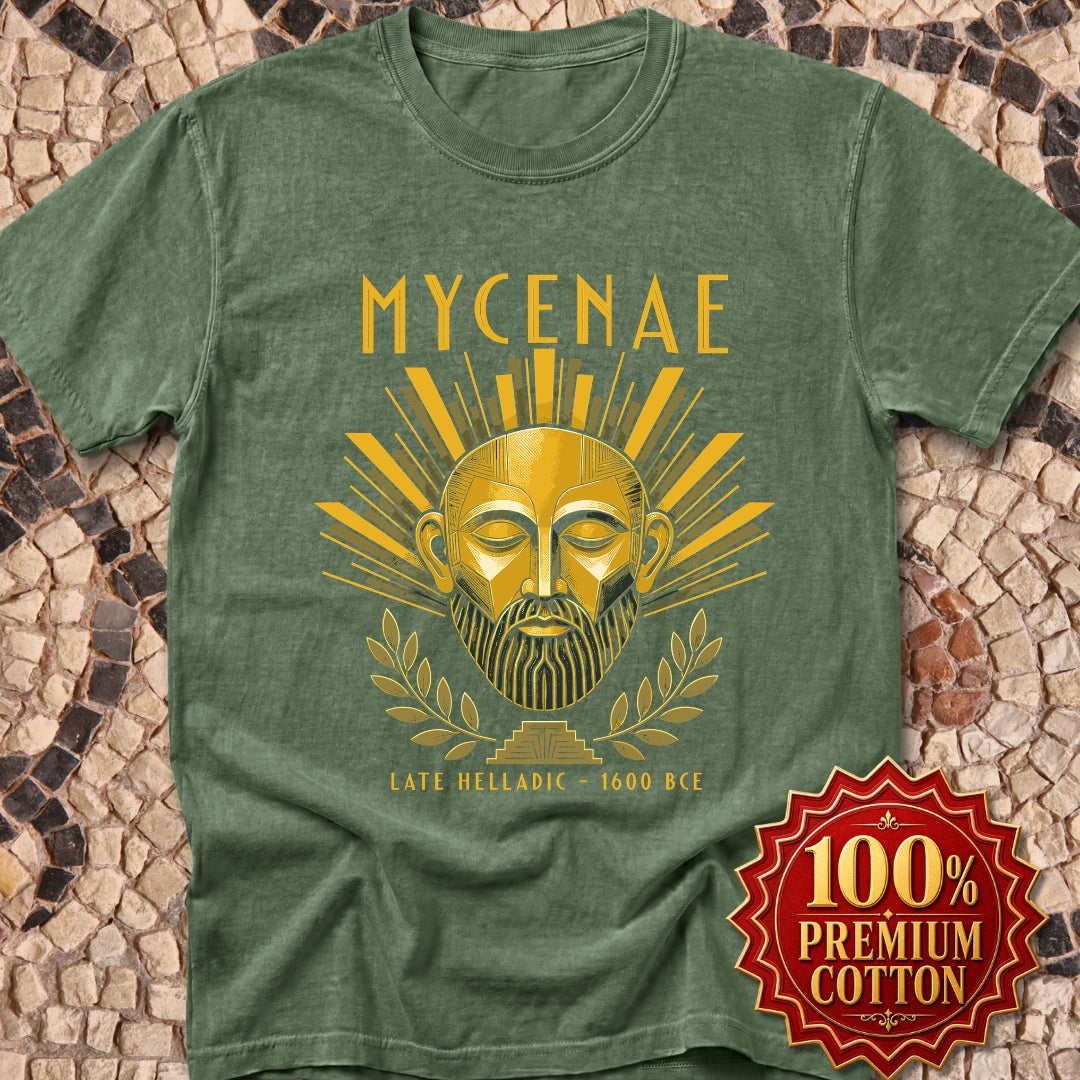 Mask of Agamemnon Mycenae Premium Tee