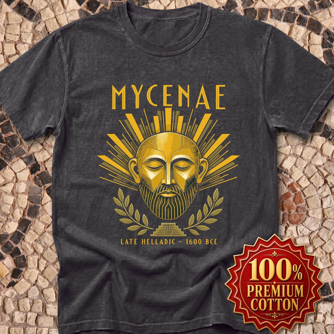 Mask of Agamemnon Mycenae Premium Tee