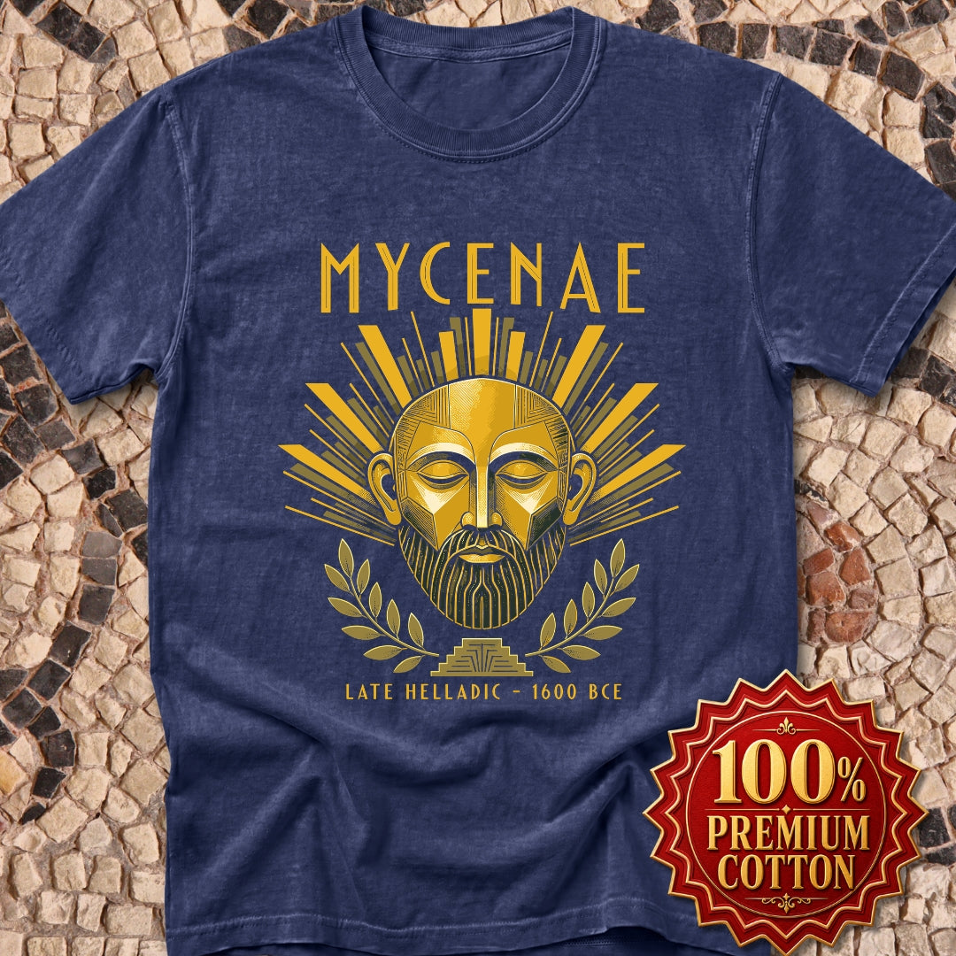 Mask of Agamemnon Mycenae Premium Tee
