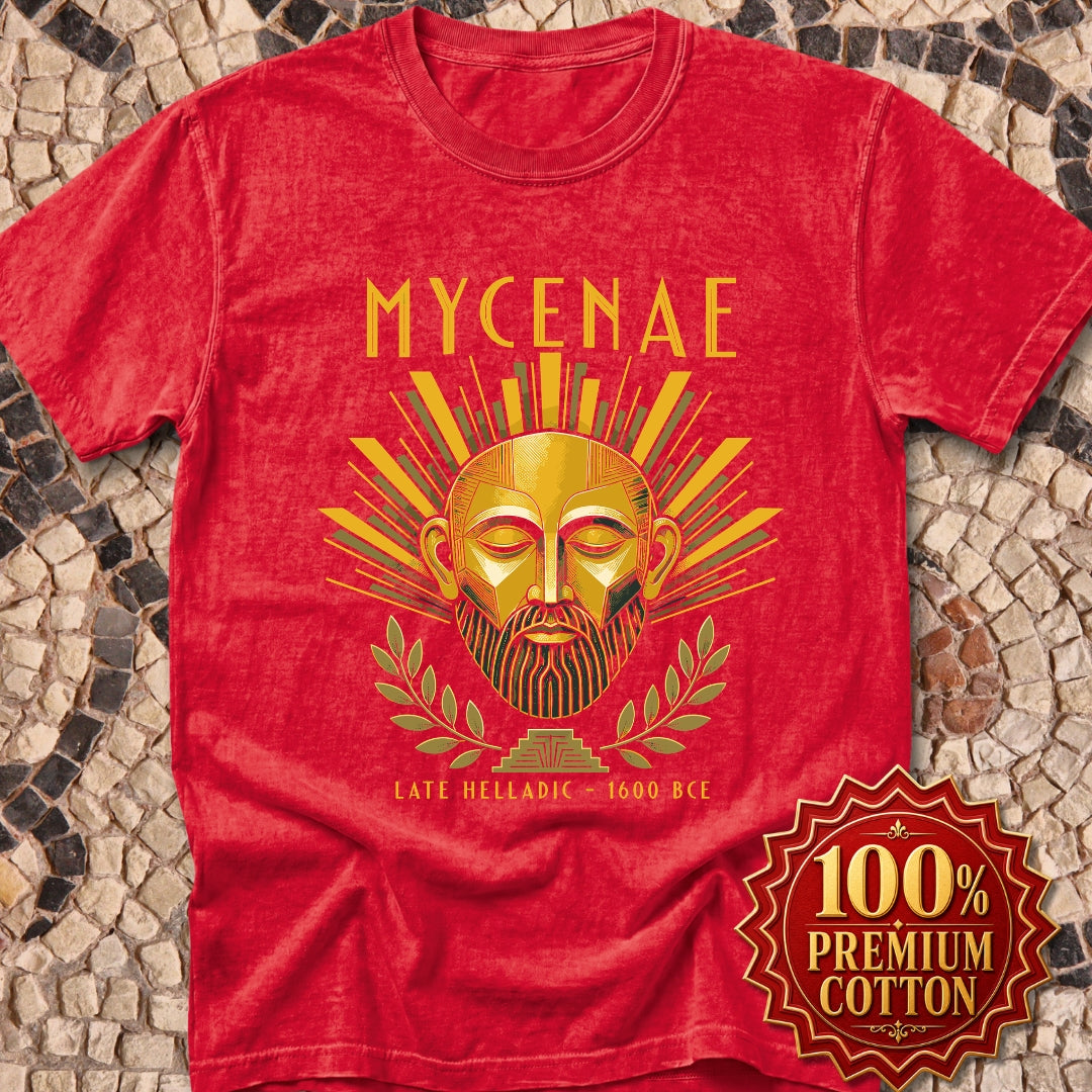 Mask of Agamemnon Mycenae Premium Tee