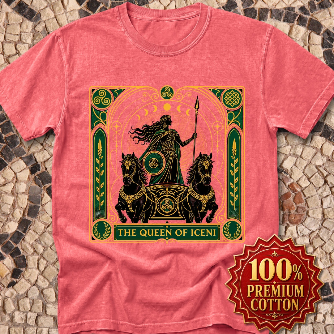 Boudica Queen of Iceni Tarot Premium Tee