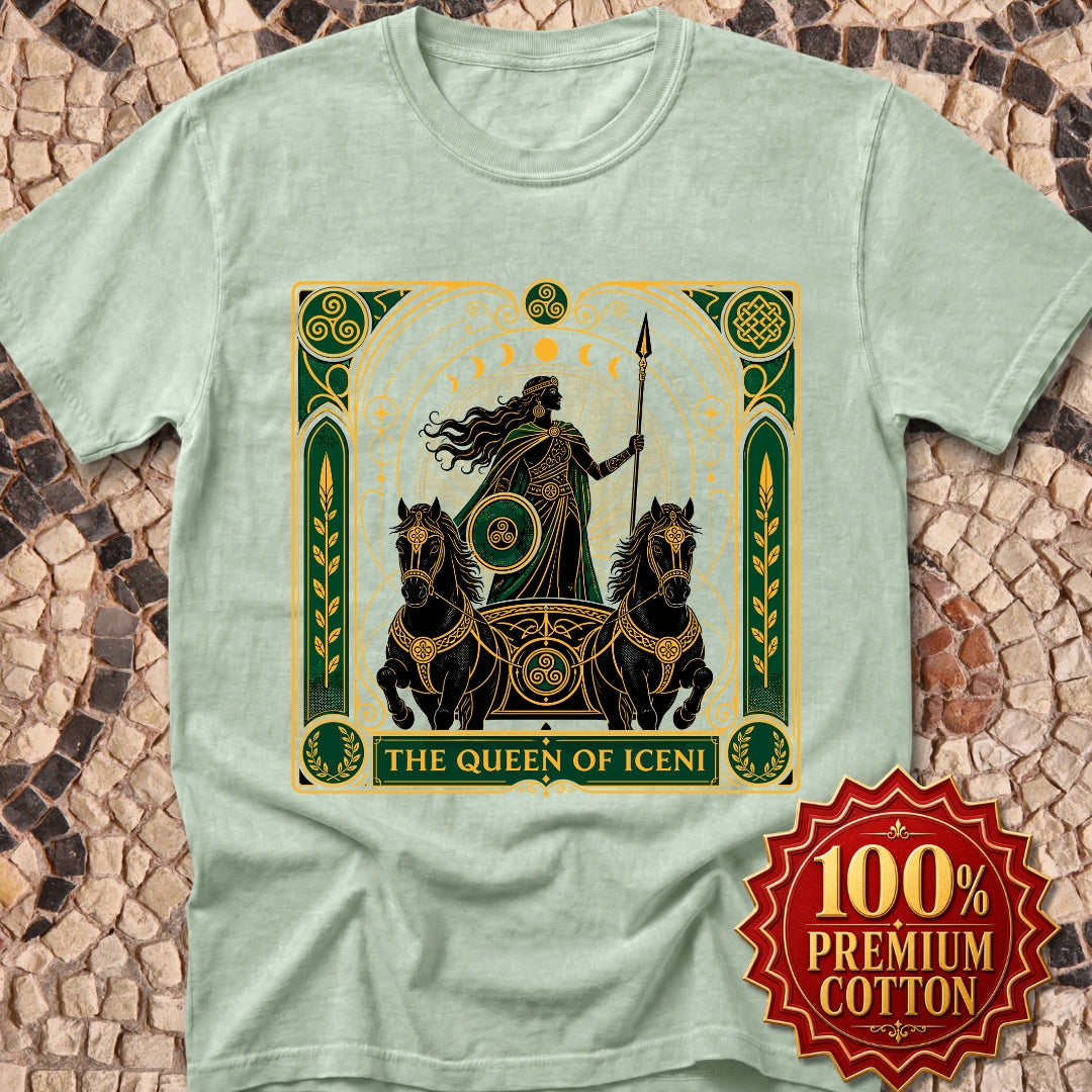 Boudica Queen of Iceni Tarot Premium Tee