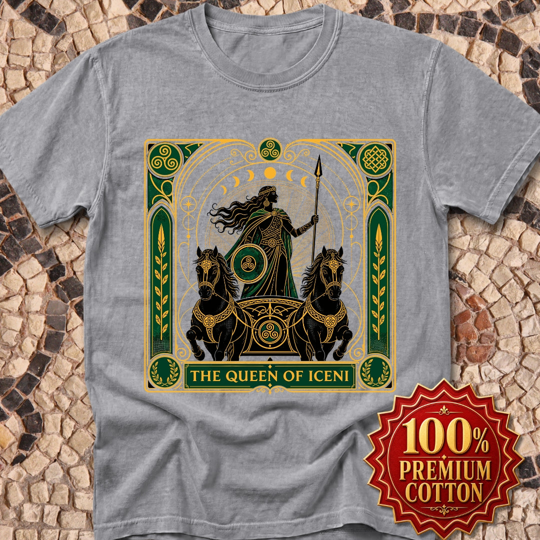 Boudica Queen of Iceni Tarot Premium Tee