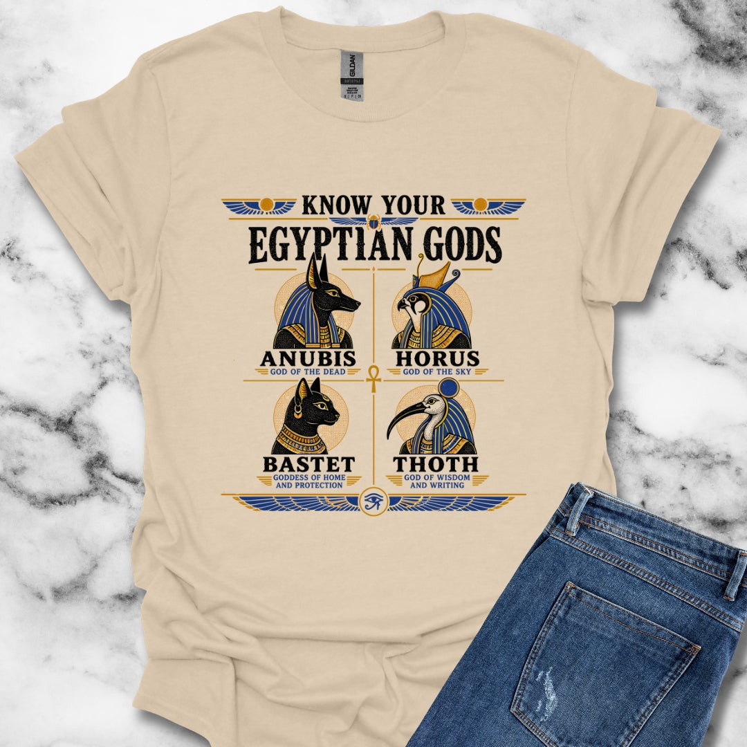 Know Your Egyptian Gods T-Shirt
