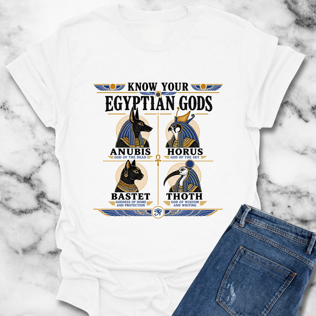 Know Your Egyptian Gods T-Shirt