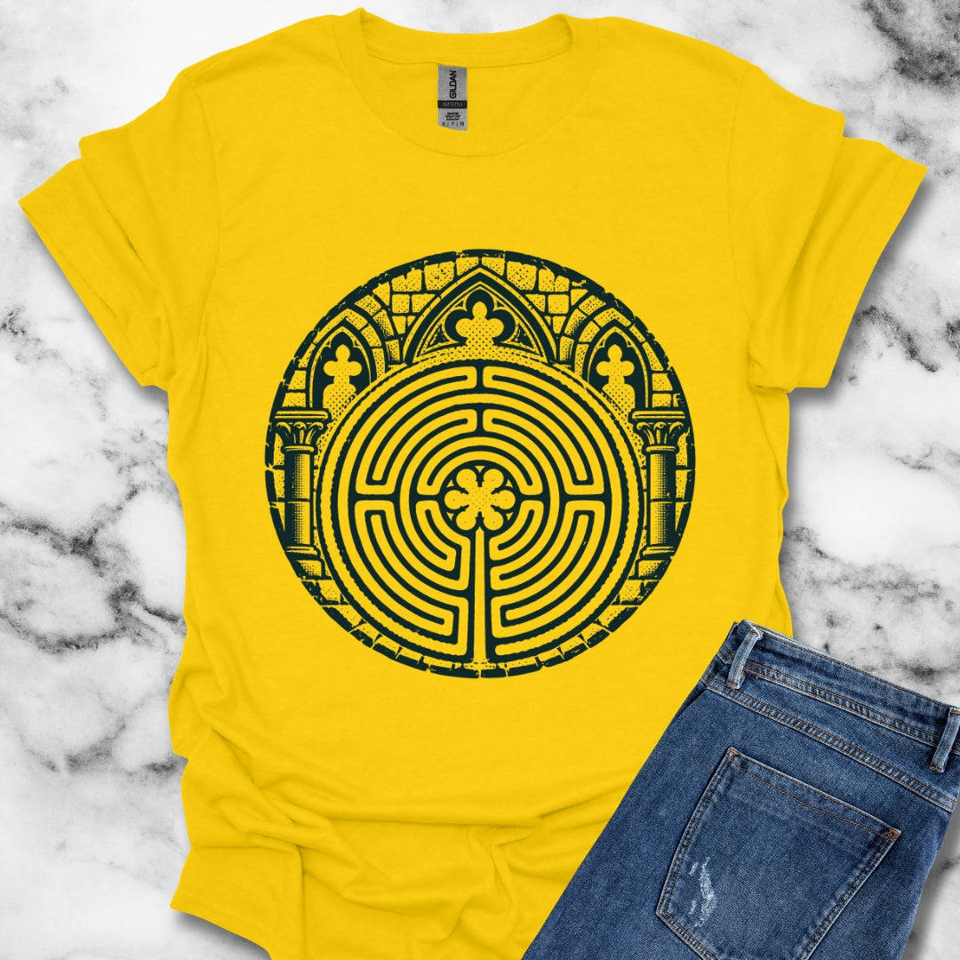 Chartres Cathedral Labyrinth T-Shirt