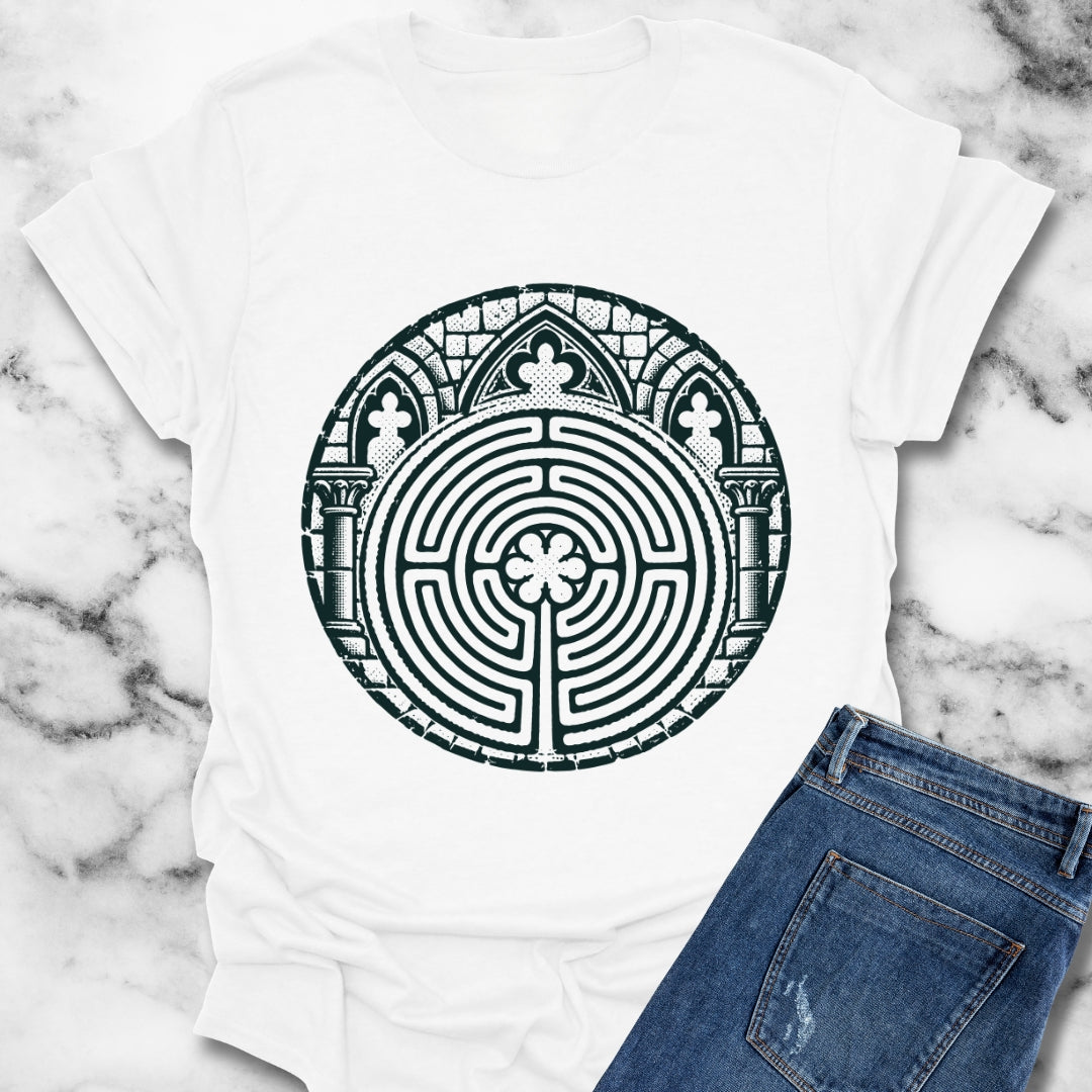 Chartres Cathedral Labyrinth T-Shirt