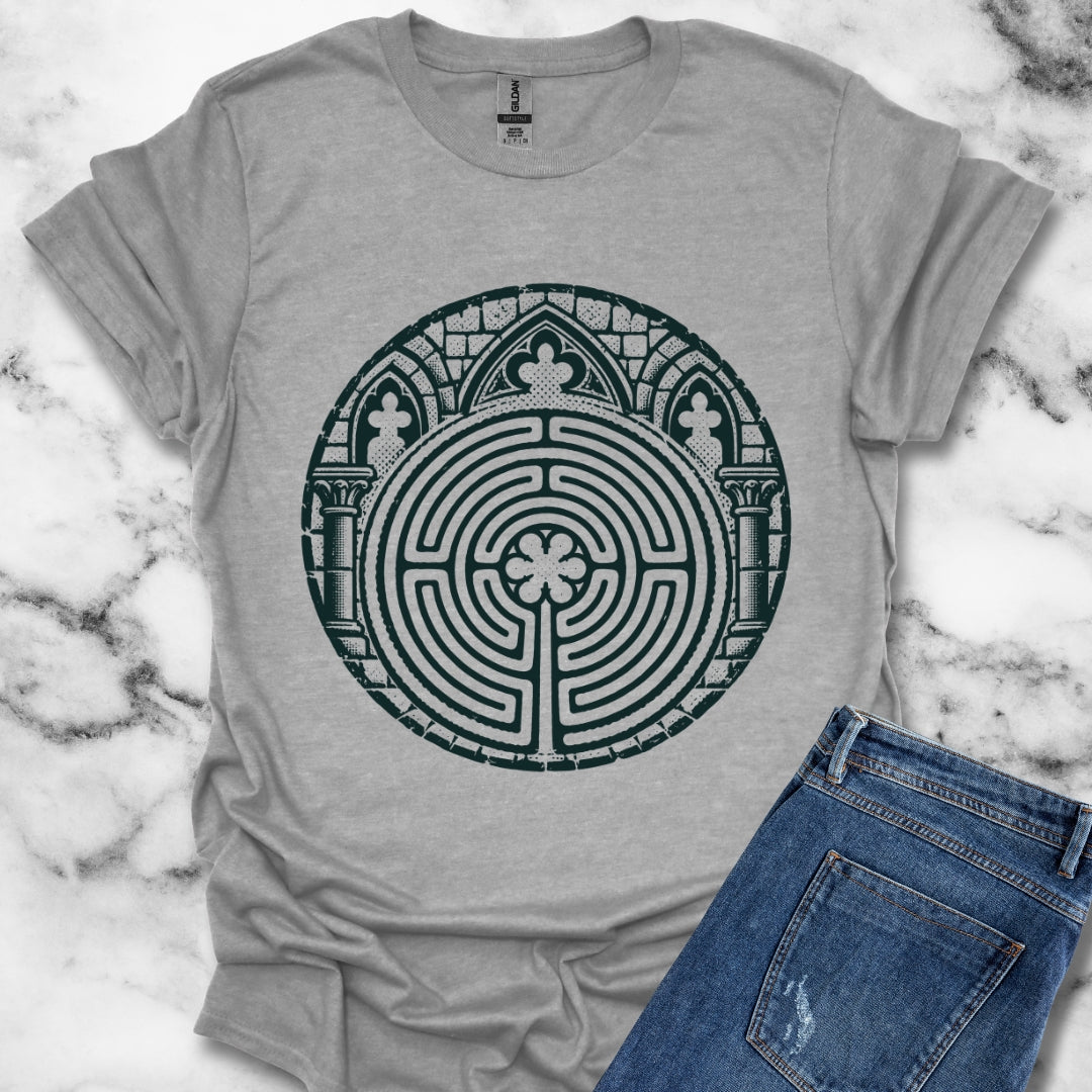 Chartres Cathedral Labyrinth T-Shirt