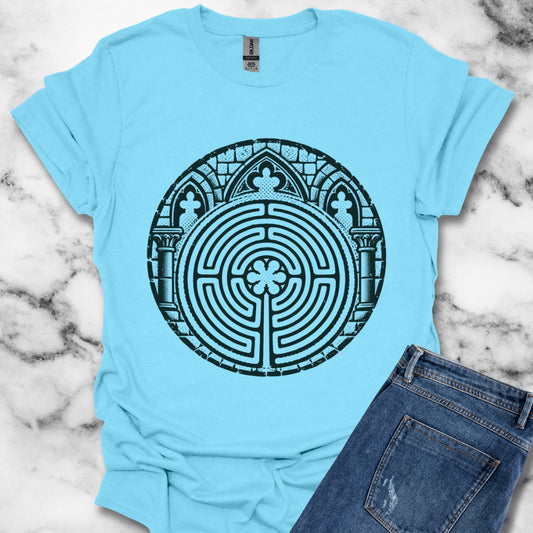 Chartres Cathedral Labyrinth T-Shirt