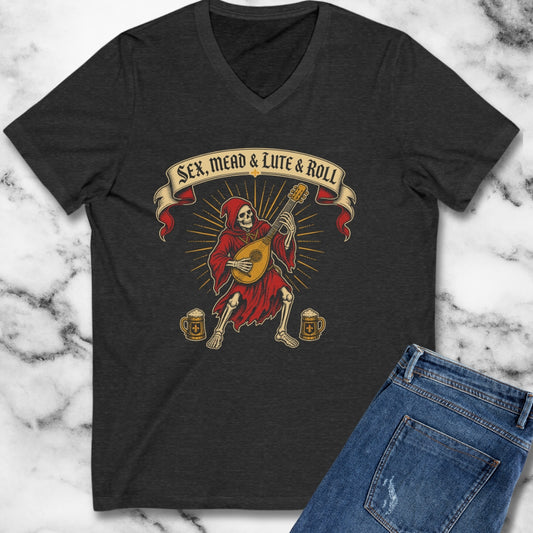 Sex Mead Lute and Roll V-Neck