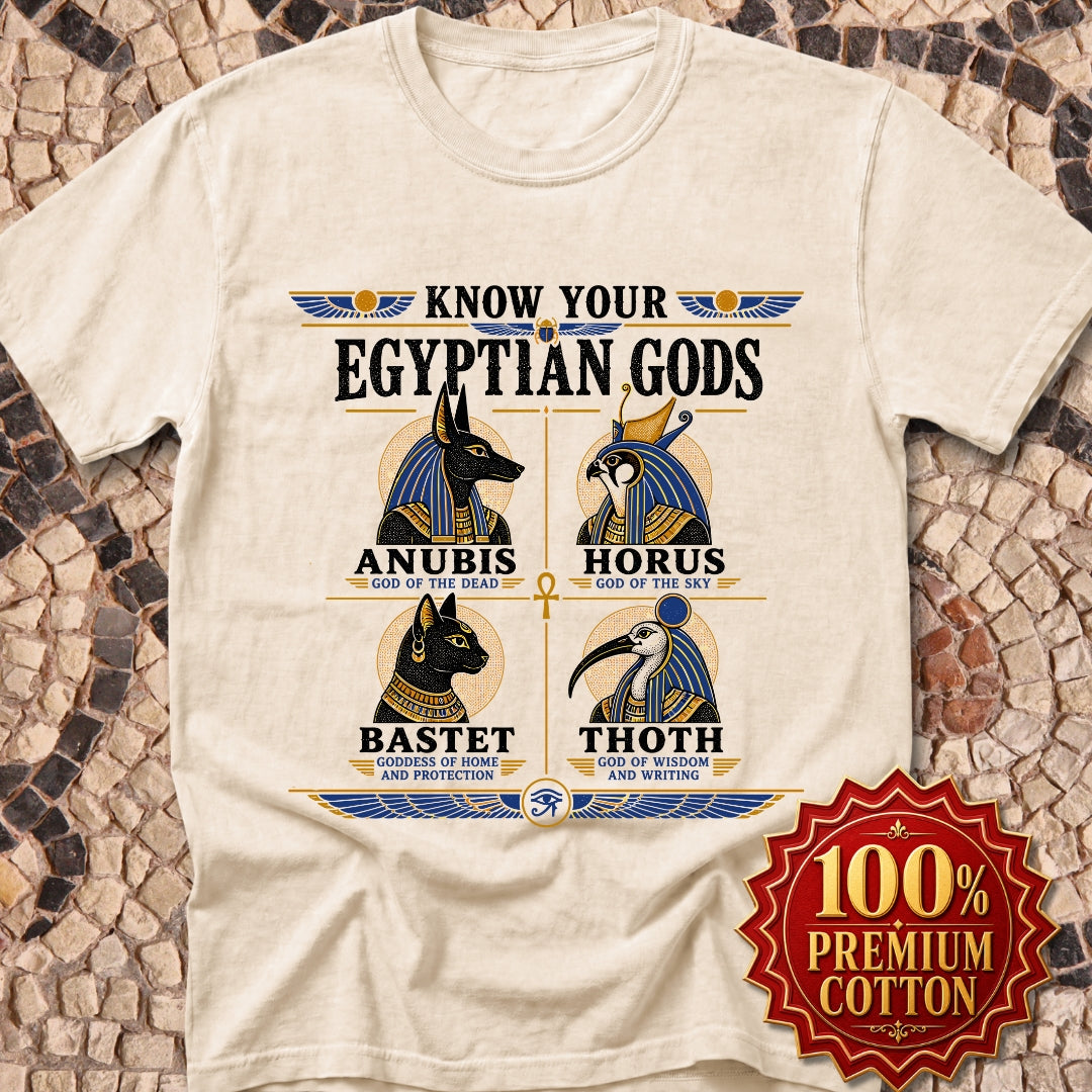 Know Your Egyptian Gods Premium Tee
