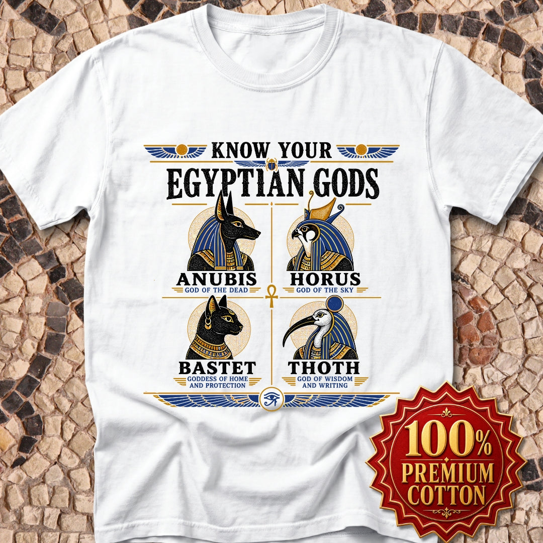 Know Your Egyptian Gods Premium Tee