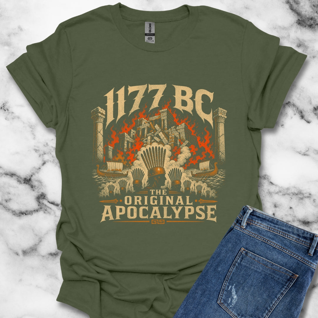 1177 BC Bronze Age Collapse Apocalypse T-Shirt