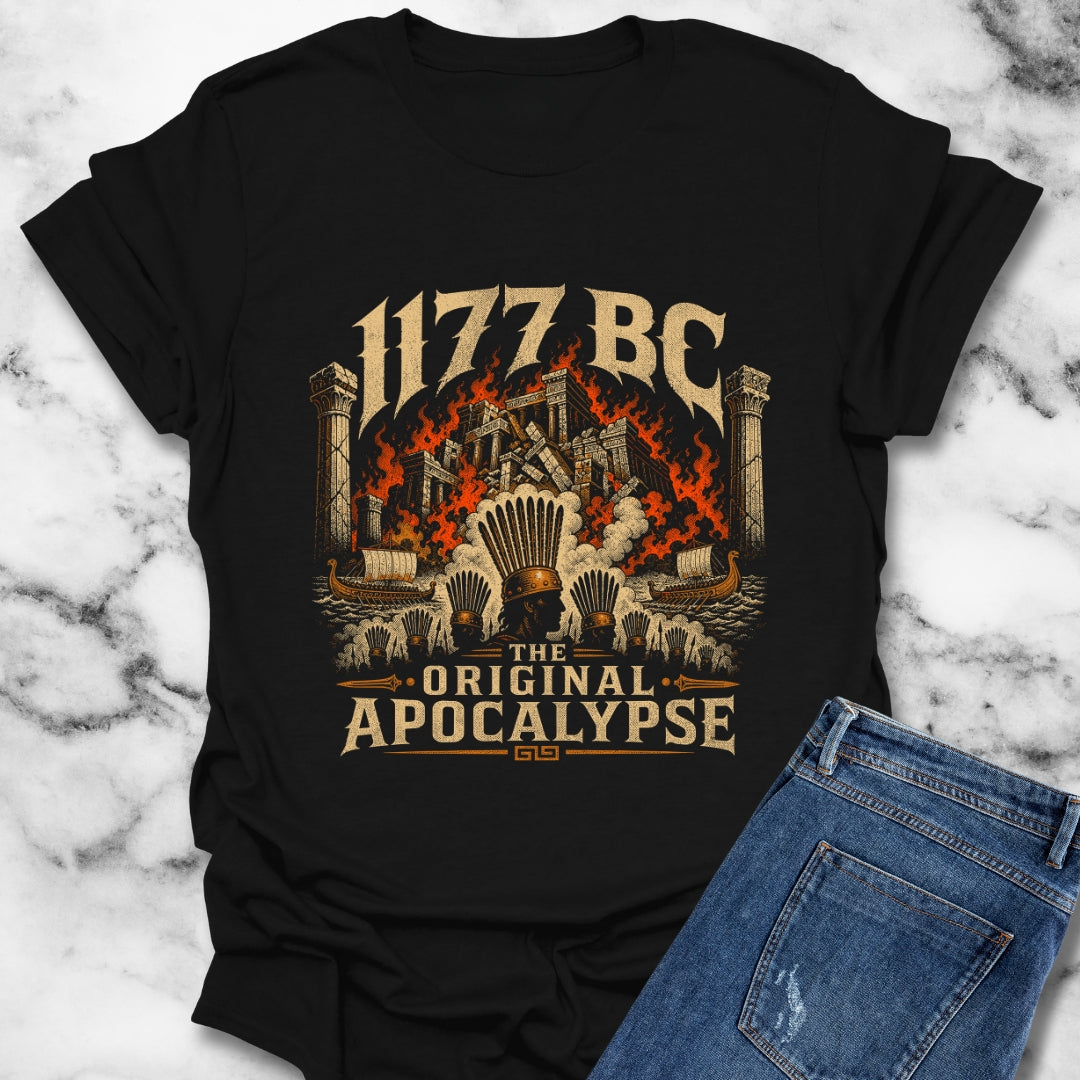 1177 BC Bronze Age Collapse Apocalypse T-Shirt