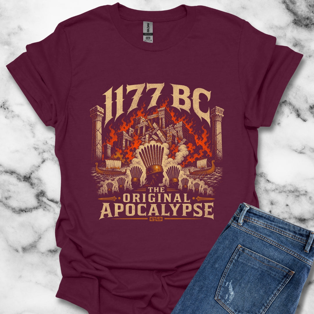 1177 BC Bronze Age Collapse Apocalypse T-Shirt