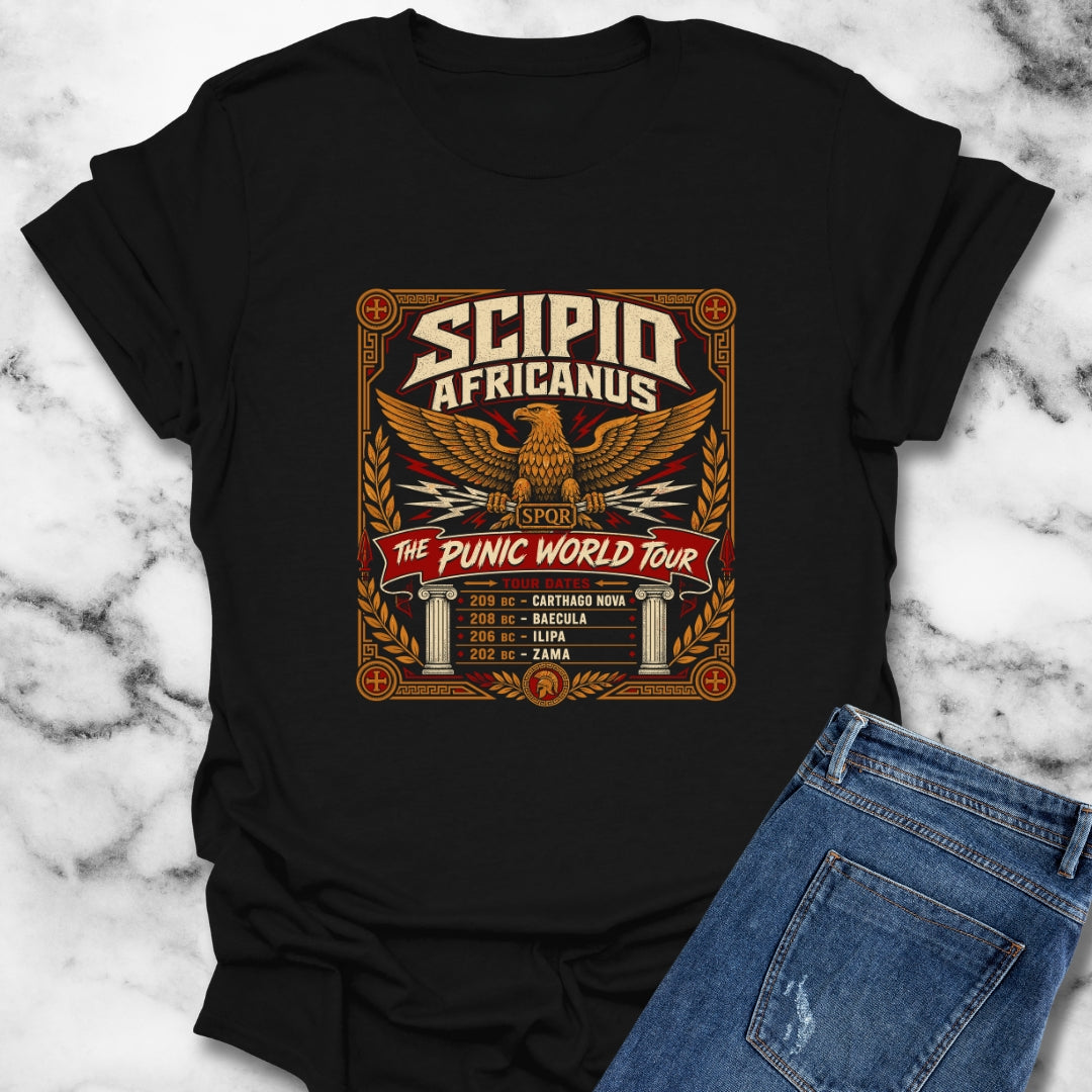 Scipio Africanus Punic World Tour T-Shirt