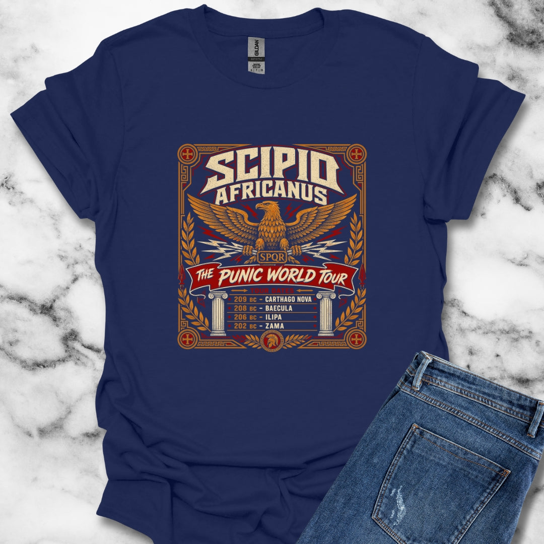 Scipio Africanus Punic World Tour T-Shirt