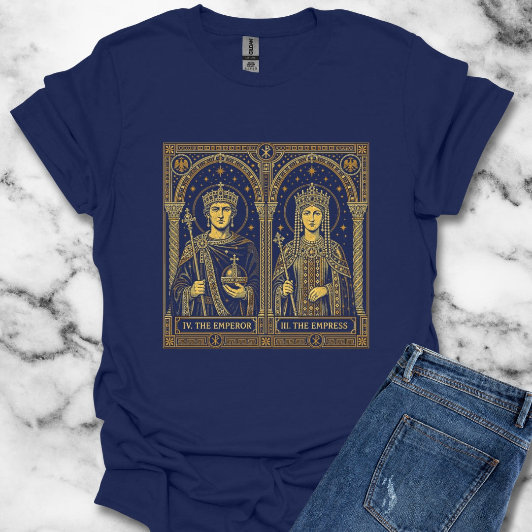 Justinian and Theodora Emperor Empress  T-Shirt