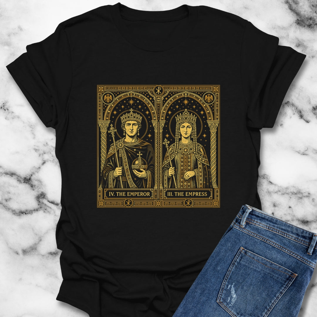Justinian and Theodora Emperor Empress  T-Shirt