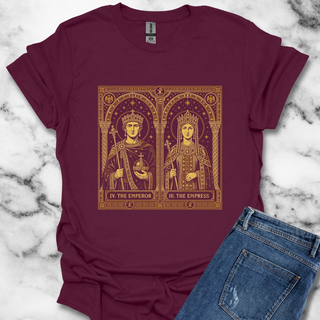 Justinian and Theodora Emperor Empress  T-Shirt