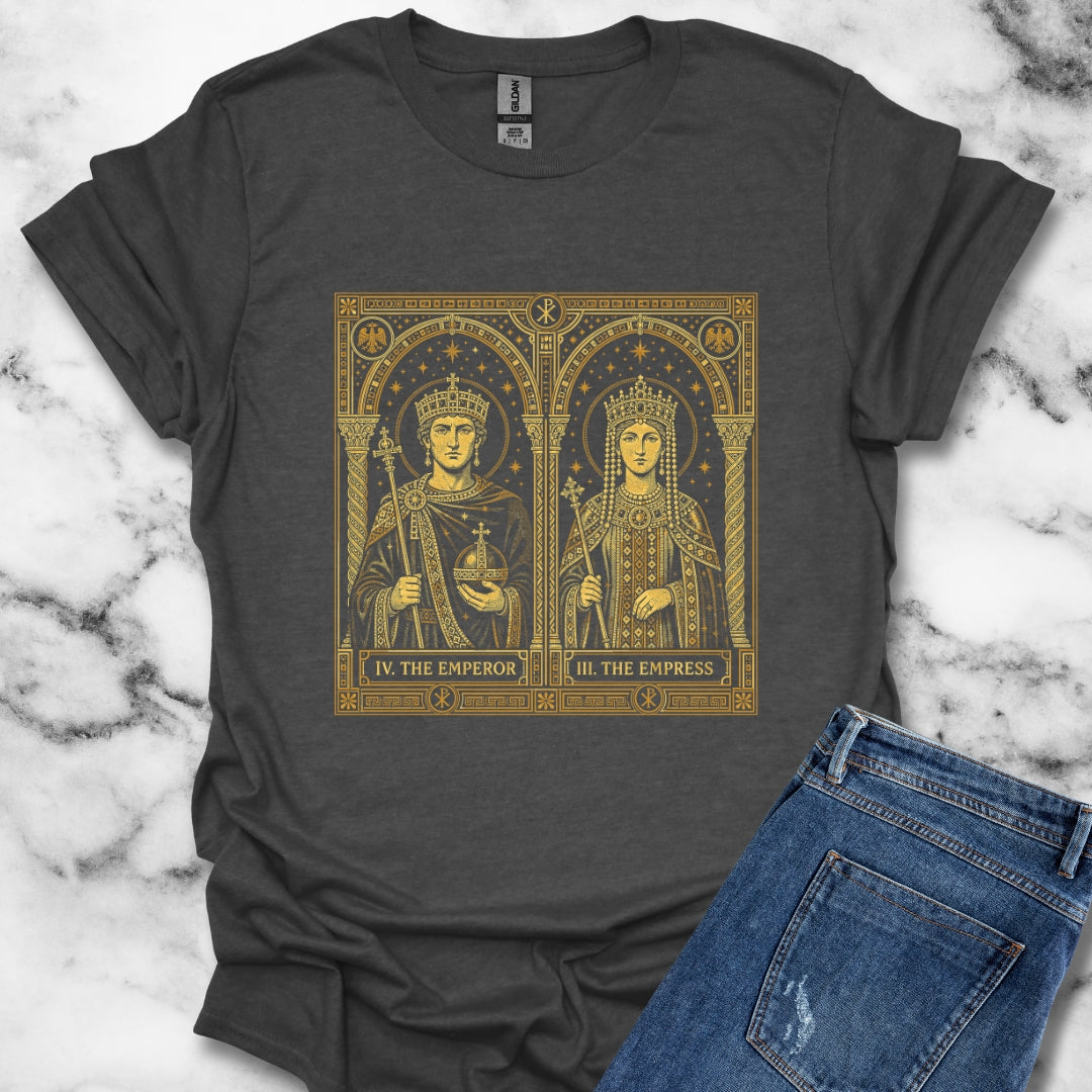 Justinian and Theodora Emperor Empress  T-Shirt
