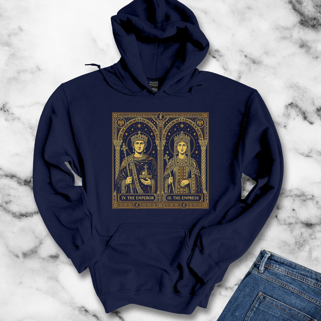 Justinian and Theodora Emperor Empress Hoodie