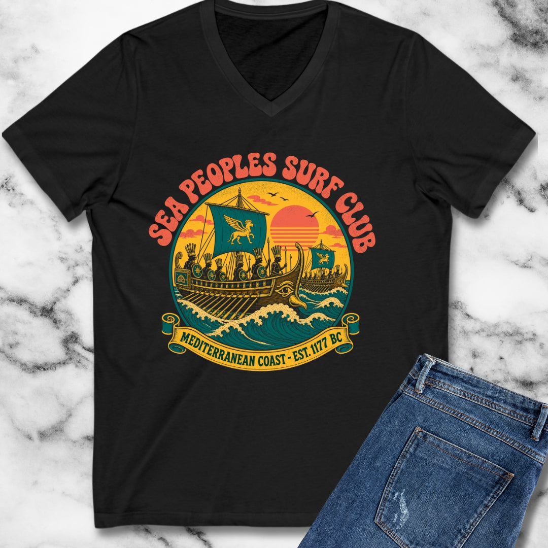 Sea People's Surf Club V-Neck