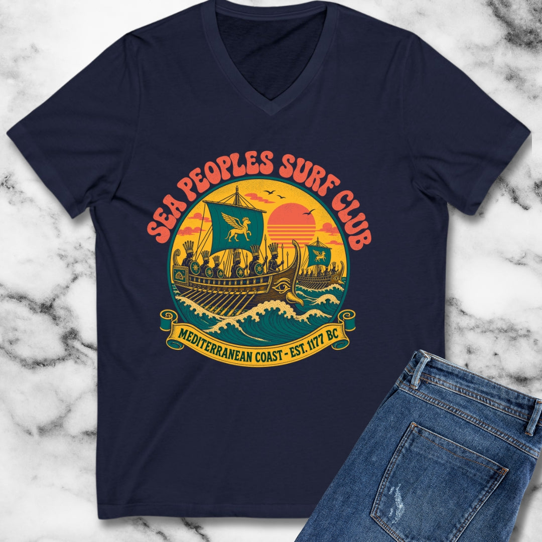 Sea People's Surf Club V-Neck