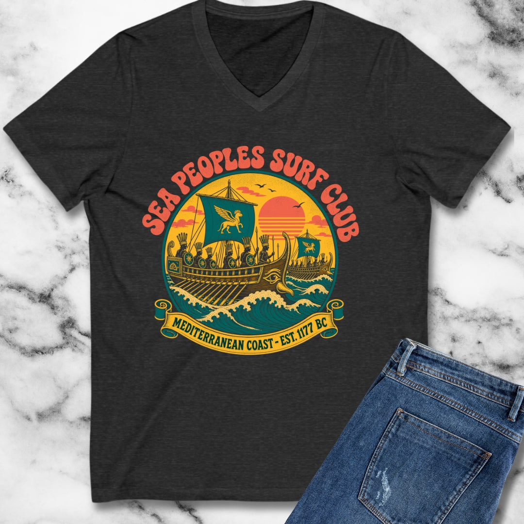 Sea People's Surf Club V-Neck
