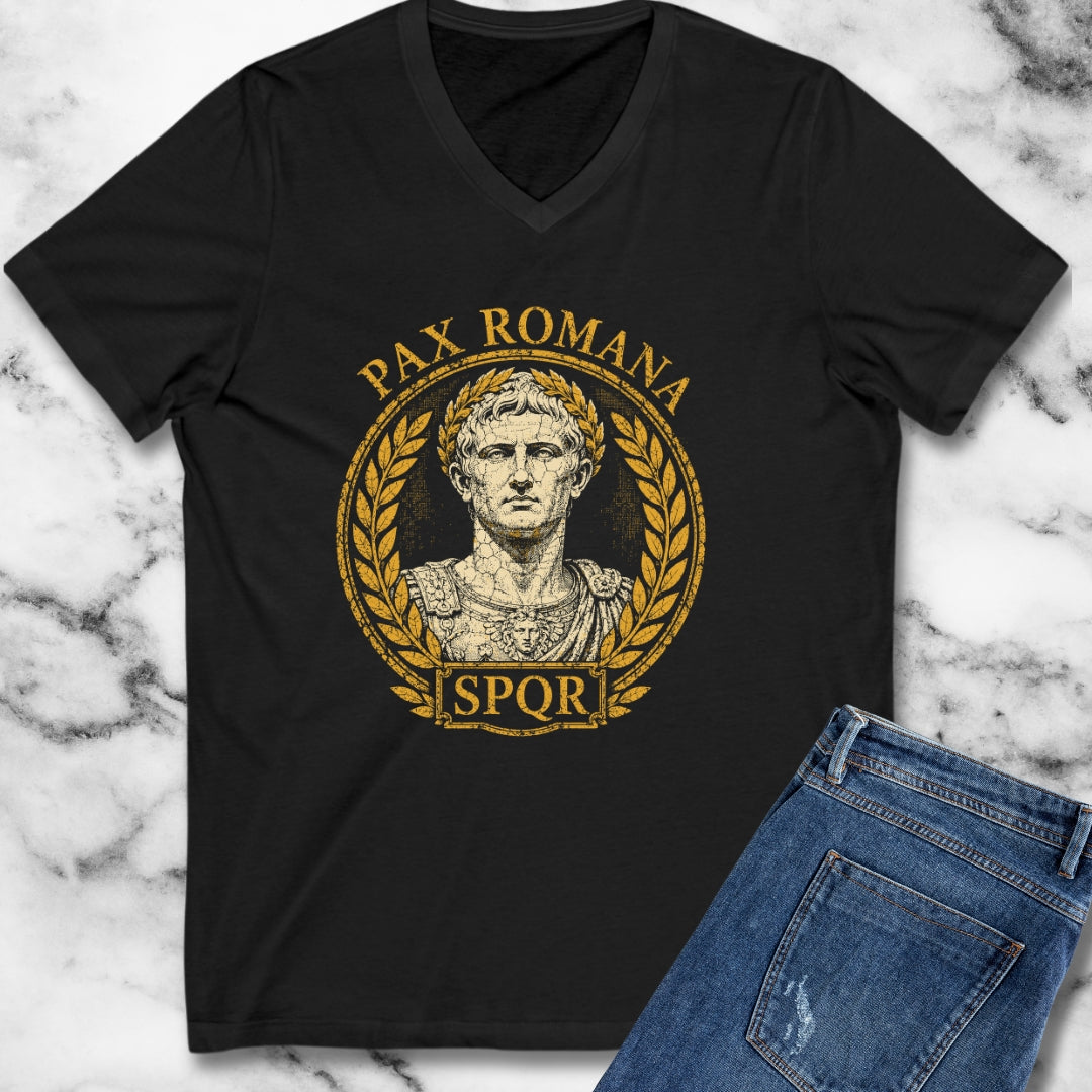 Augustus Pax Romana V-Neck