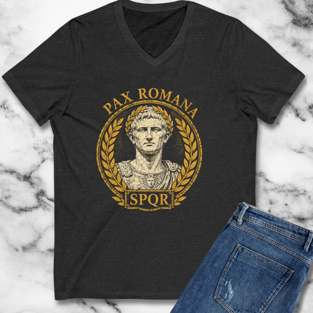 Augustus Pax Romana V-Neck