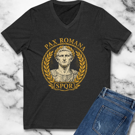 Augustus Pax Romana V-Neck