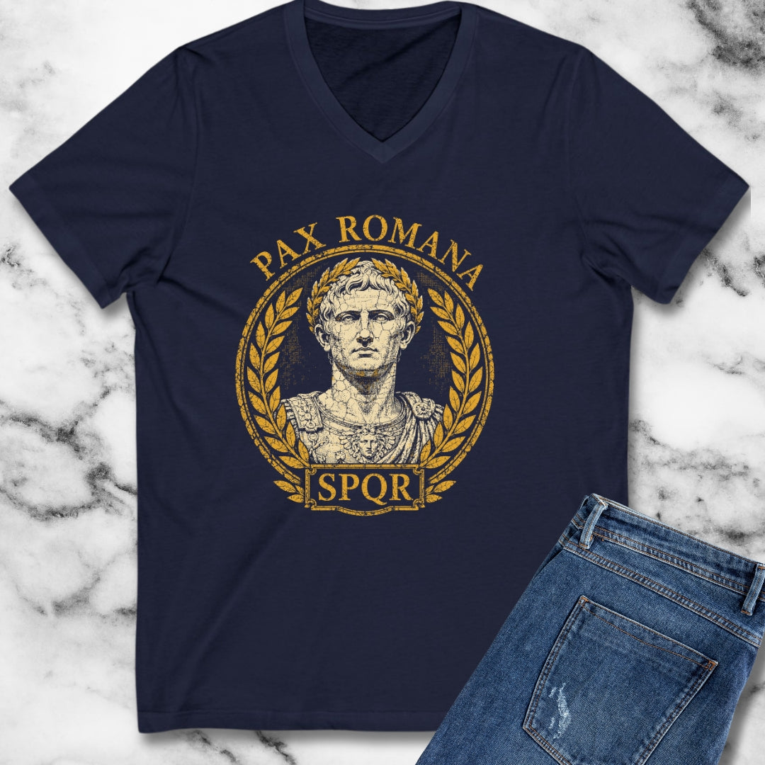 Augustus Pax Romana V-Neck