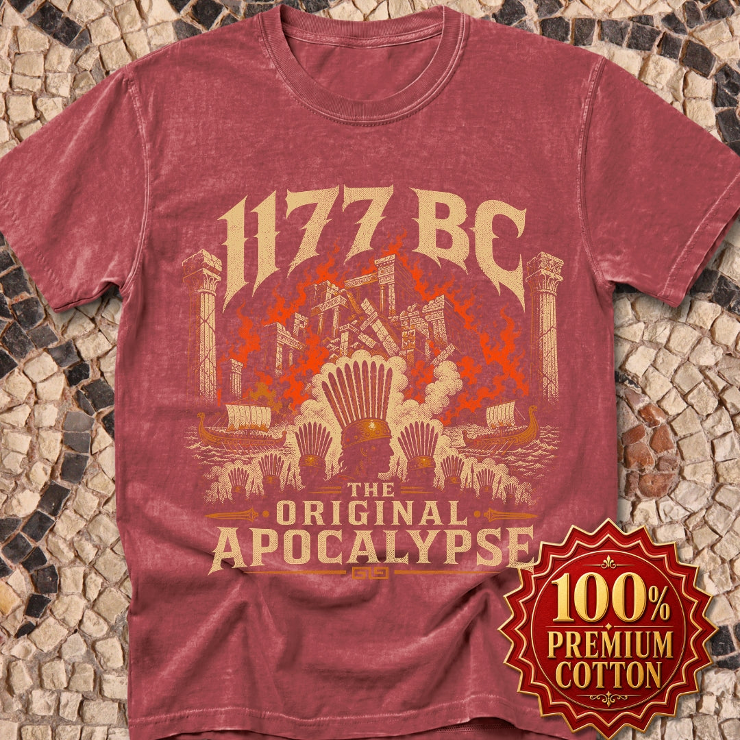 1177 BC Bronze Age Collapse Apocalypse Premium Tee